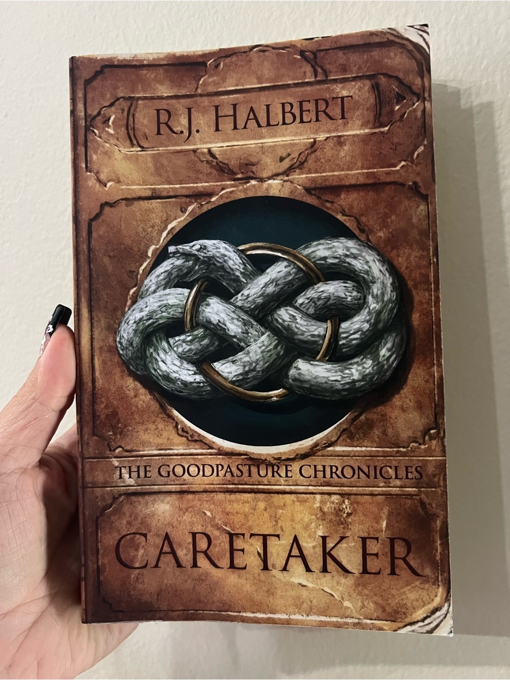 Caretaker by R.J. Halbert Book Excellent Condition